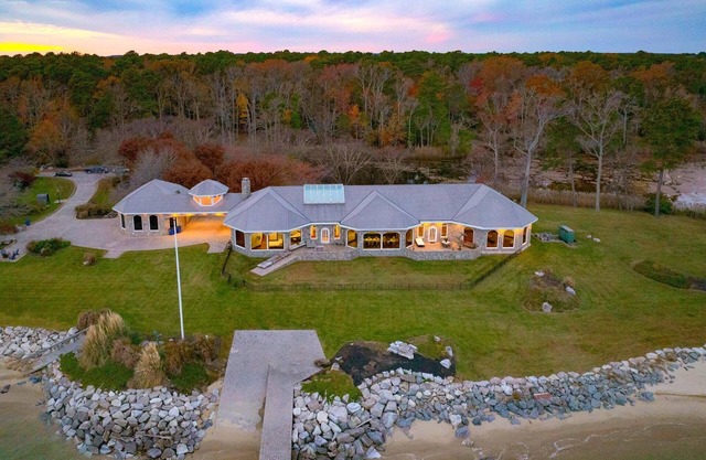 Bay Estate | Luxe Waterfront Home w/Private Pier, Main+Guest House, Bay Views