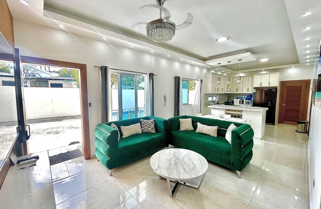 Beach 100 mts away! Live The Luxury In Rio San Juan Parking Included!