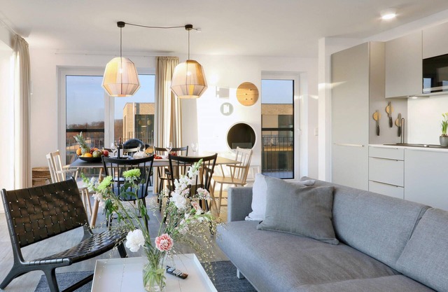Beach front apartment