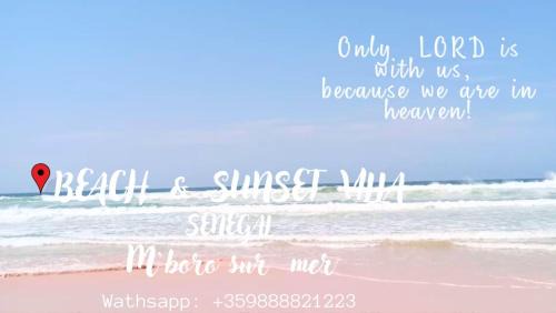 Beach & Sunset villa