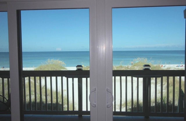 Beachfront Condo with amazing views of the Gulf of Mexico.