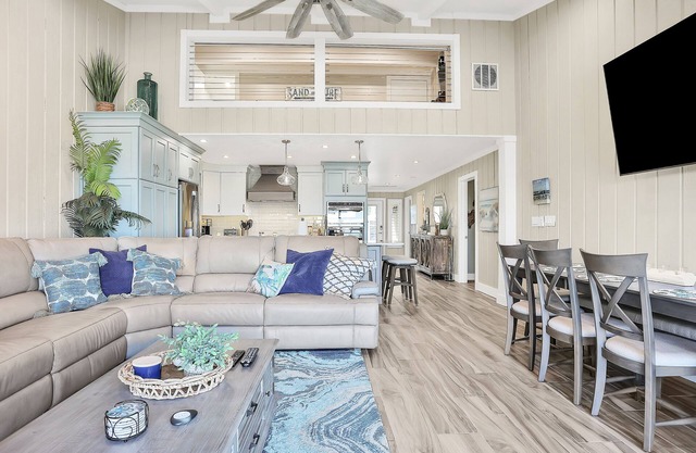 Beachfront Home w/High-Speed WiFi, Gorgeous Deck, Outdoor Shower, & Central AC