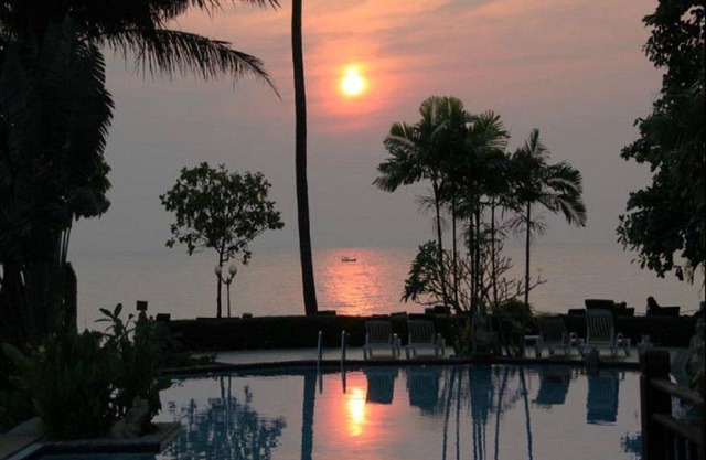 Beachfront resort, superior garden view