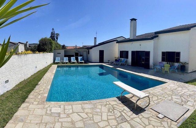 Beachfront villa with private pool and garden