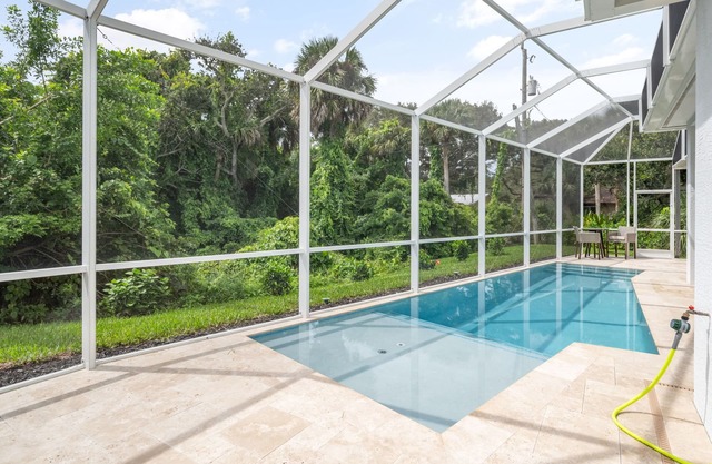 Beachside Bliss: 3BR, Heated Pool, Sleeps 10!