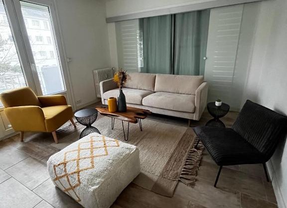 Beau T3 60m2 très cosy proche du centre ville