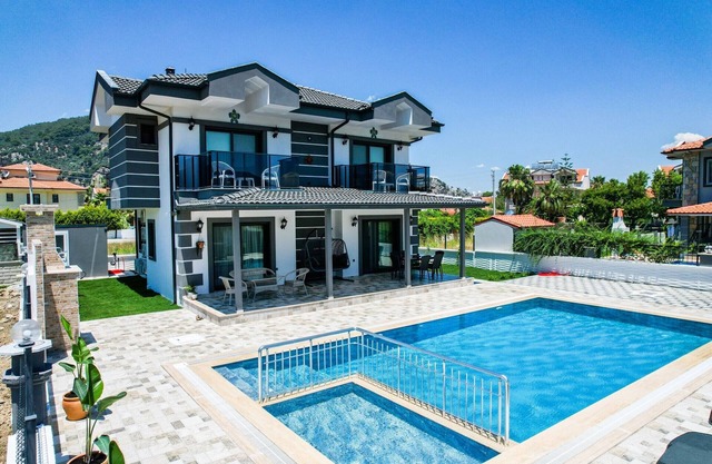 BEAUTIFUL 4 BEDROOM VILLA WITH PRIVATE POOL&GARDEN IN HEART OF DALYAN MARAS AREA