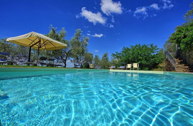 Beautiful apartment with WIFI, pool, TV, pets allowed and parking, close to Greve In Chianti
