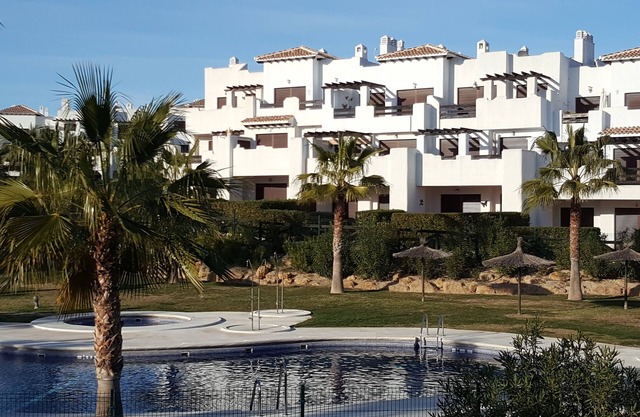 Beautiful apartment Pueblo Salinas K, Vera playa, 2 terraces , pool, WIFI