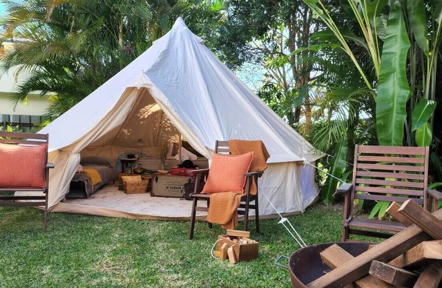 Beautiful Beach House & Glamping Tent Dicky Beach