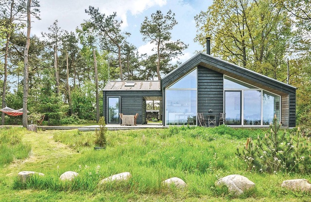 Beautiful home in ørsted with sauna