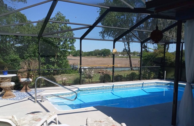 Beautiful Lakeside Home With Pool and Lanai!