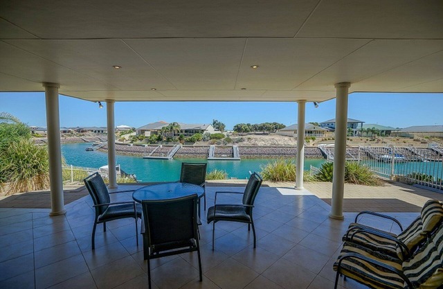 Beautiful marina property with own pontoon
