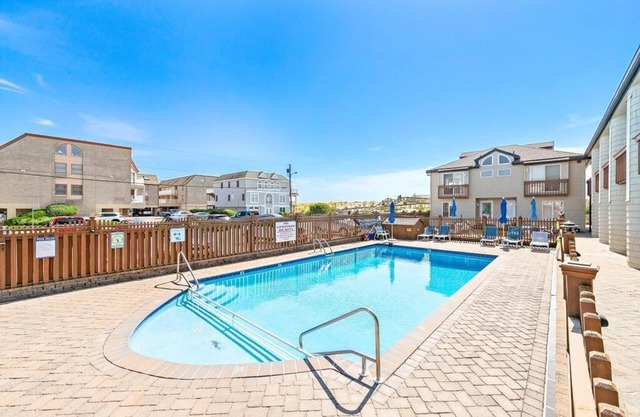 Beautiful Oceanfront Condo located on the beach with our own heated pool