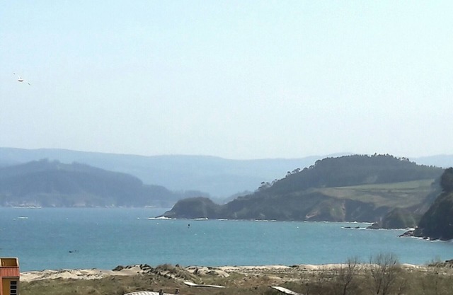 BEAUTIFUL SEA AND MOUNTAIN.