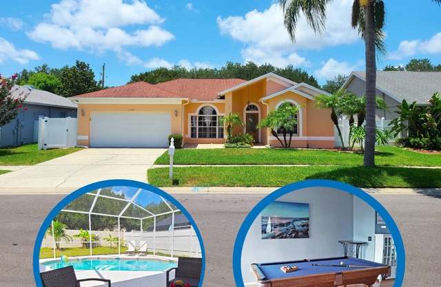 Beautiful Summer House 3Be/2Ba heated pool & pool table, perfect location