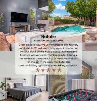 Beautiful Vacation Home Near Goodyear Attractions