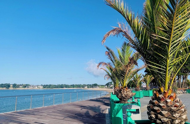 Benodet 100m sea, charming T2 3⭐️ very bright new terrace sea view