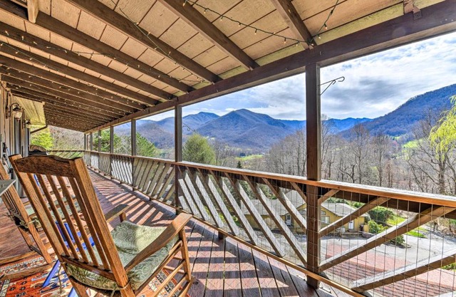 Best Location - Maggie Valley Cabin with Hot Tub!