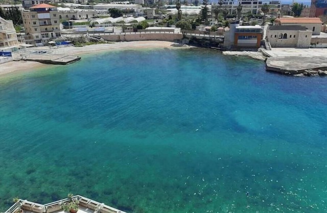 Big Seaview studio, 24h electricity, beach + pool