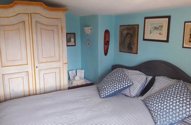Blue room at Villa Mirano Bed and BreakFast Piossasco - Turin - Piedmont