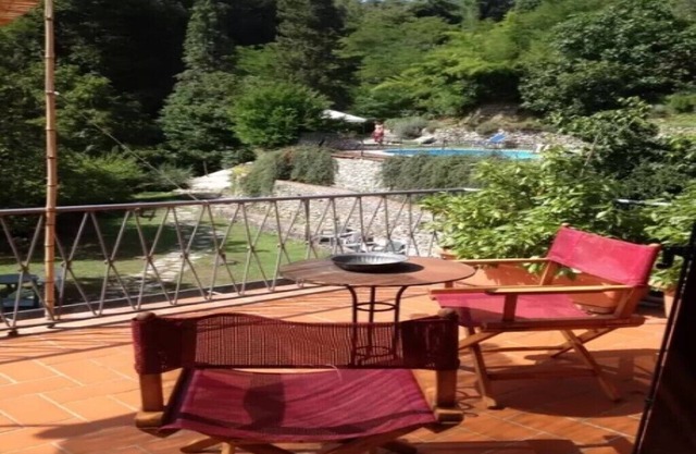Blue Room with swimming pool agriturismo il borgo della colomba