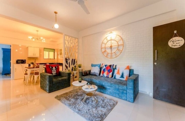 BlueLagoon by Alpha Stays, 2bhk in Anjuna/vagator
