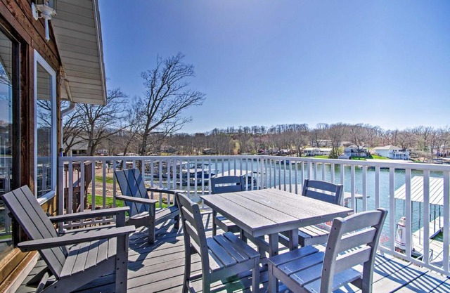 Boat Dock and Scenic Decks Lake of the Ozarks Gem