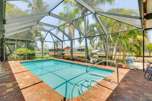 Boat Dock and Ten Mile Canal Access Fort Myers Home