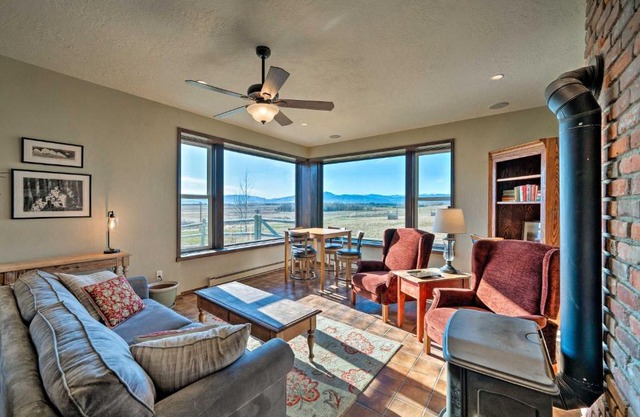 Bozeman Home on 11 Acres with Mountain Views!