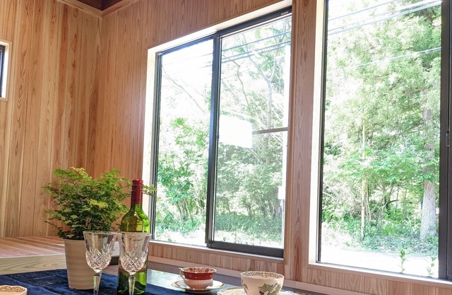 Breakfast included Opened in 2022 A rental log h / Takashima Shiga