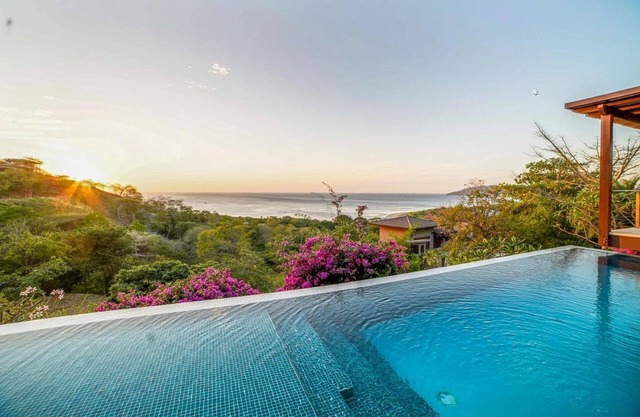 Breathtaking Ocean View Retreat with Private Pool, Close to Beach & Town