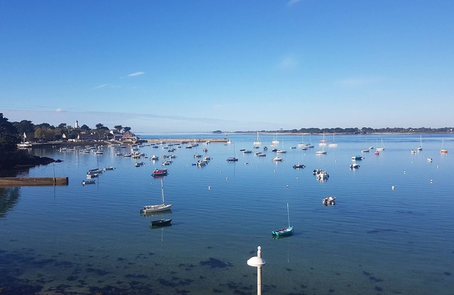 Breathtaking view of the entrance to the Golfe du Morbihan