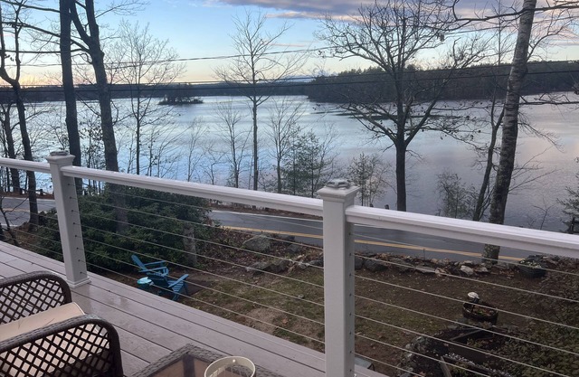 Breathtaking views of Lovell Lake- 3 bedroom four season home