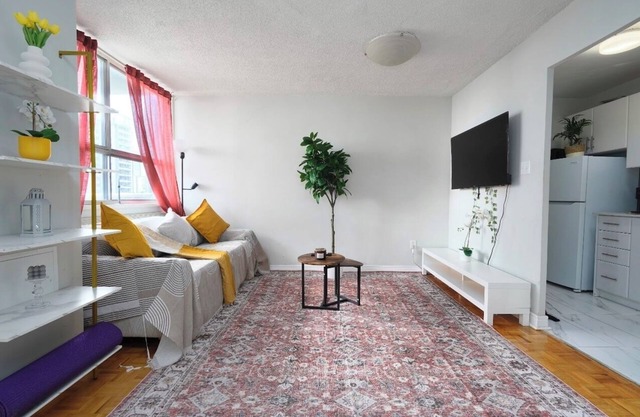 Bright and cozy entire 1 bedroom apartment nQueen Size Bed in downtown Toronto