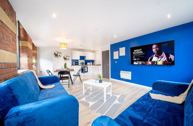 Bv Royal 2 Bed Apt In Bradford City Centre