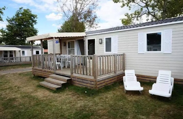 C- Mobil-home Quatro - 4 Schlafzimmer 2 Duschräume 8 bis 10 Personen - 8 Pers. im Preis inbegriffen