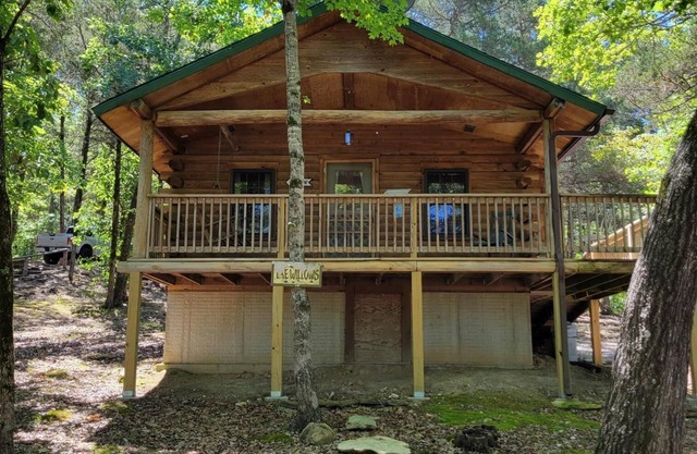 Cabin #10-Cozy log cabin nestled in the woods brief walk to Table Rock Lake