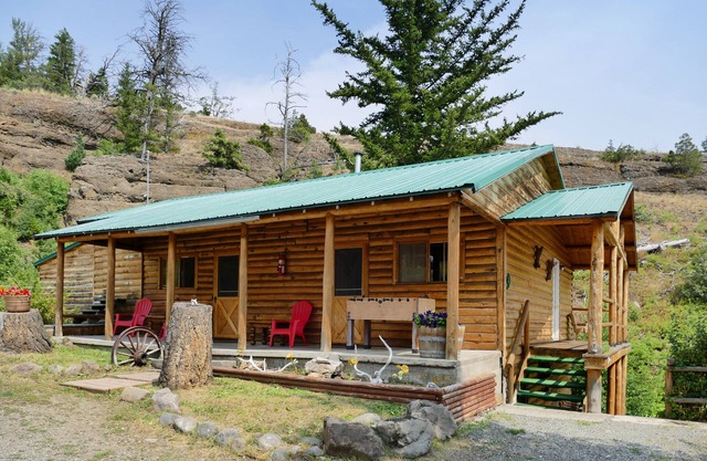 Cabin 10 miles outside Yellowstone National Park, Gorgeous views, Campfire area