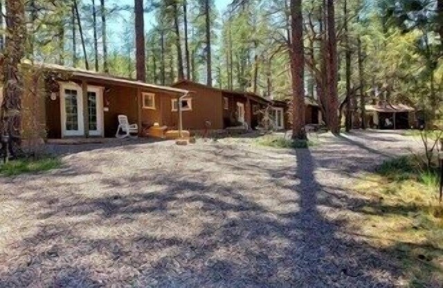 Cabin 3 – Eagle's Nest - Queen Bed, Futon, Fireplace, Kitchen, Porch Swing