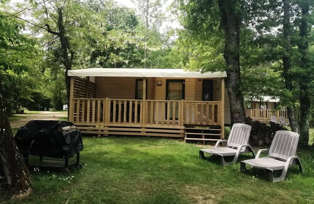 Camping Brin d'Amour * - MOBILE-HOME VENEZIA YEAR 2022, LAVE-VAISSELLE, TV, ANIMAL NO ACCEPTE 5 persons