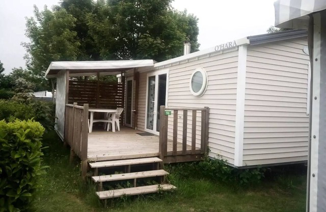 Camping de la Baie - Baie de Somme Nature - Pendé/Routhiauville * - Comfort mobile home + 4 people