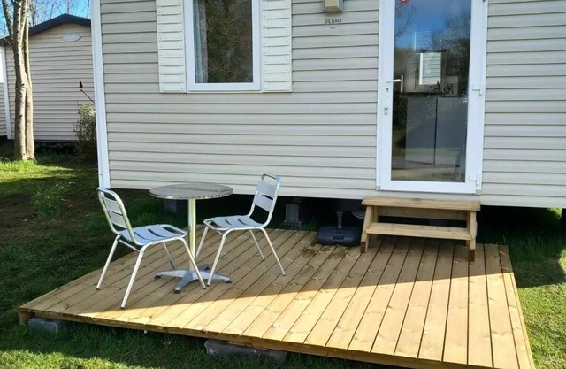Camping de la Baie - Baie de Somme Nature - Pendé/Routhiauville * - Duo comfort mobile home + 2 people