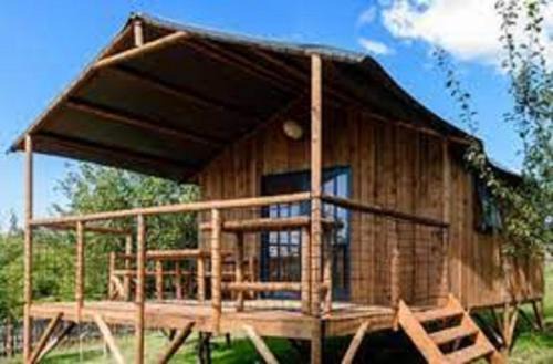 Camping le Moulin de David -Gaugeac Monpazier 24540 - Cabane -Mobil-home 3 et 2 chambres