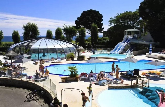 Camping Le Raguenès Plage* - Mobilhome Tahiti 2 Rooms 3 People