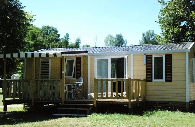 Camping maeva Respire Le Moulin de Surier * - Mobile Home Périgord 4 Rooms 6 People