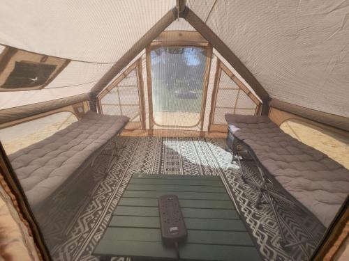 Camping on a Farm