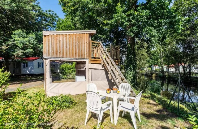 Camping Ushuaïa Le Parc de La Grève * - Ecolodge Campétoile 3 Rooms 4 People Without Sanitary