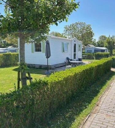 Campingplatz Scheldeoord Zeeland neben einem Sandstrand