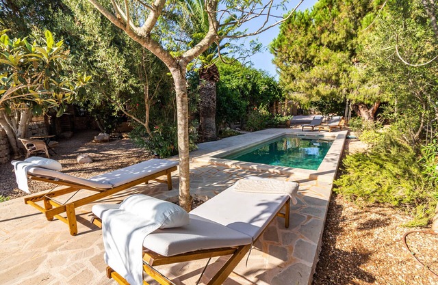 Can Blai Blai country house with garden, views and swimming pool in Santanyi